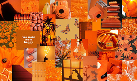 Orange Aesthetic Wallpapers