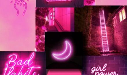 Neon Pink Aesthetic Wallpapers