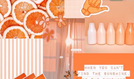 Pastel Orange Aesthetic Wallpapers