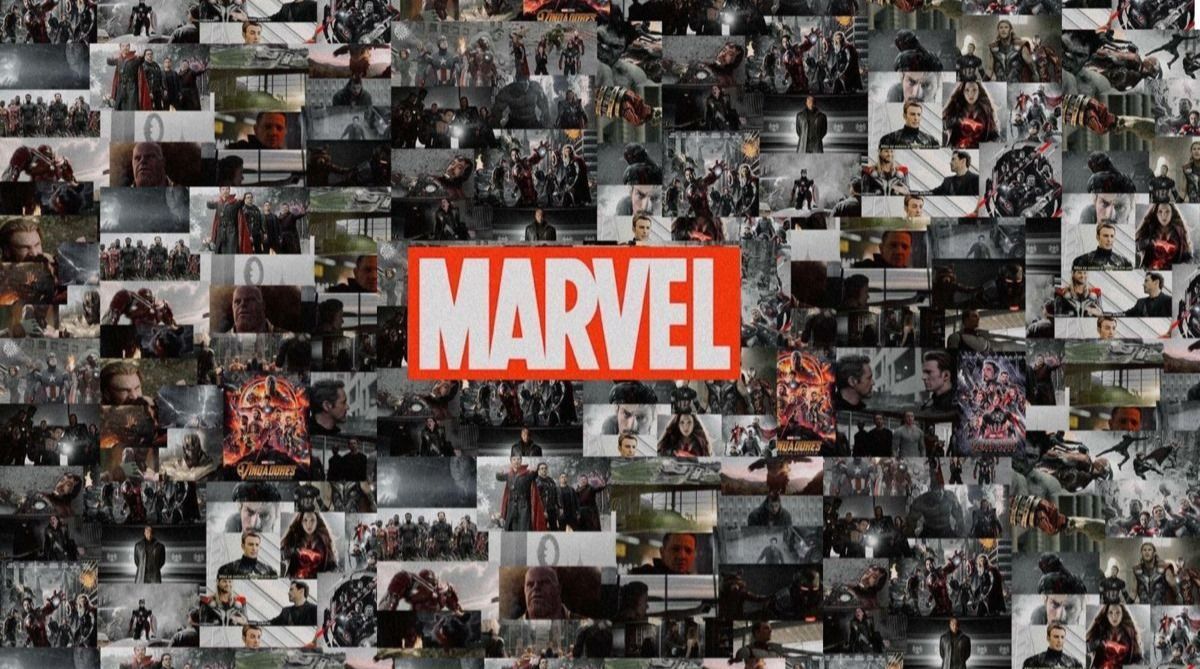 Marvel characters are shown in a collage. - Marvel, Avengers