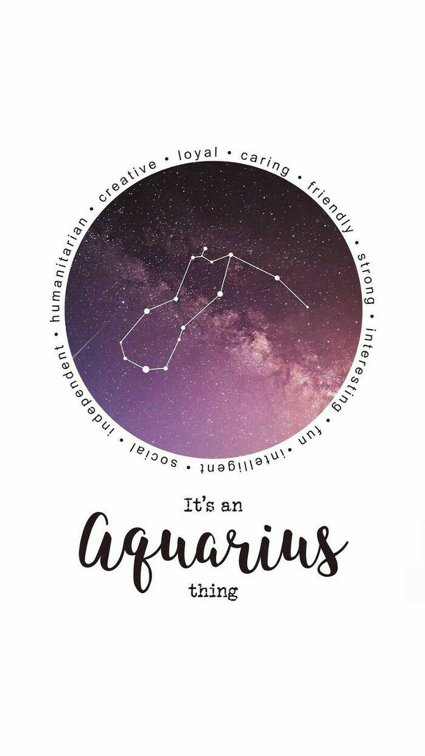 Download It's An Aquarius Zodiac Thing Wallpaper