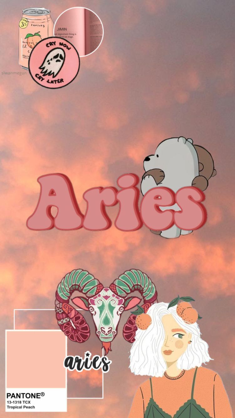A picture of an image with the word zodiac - Aries