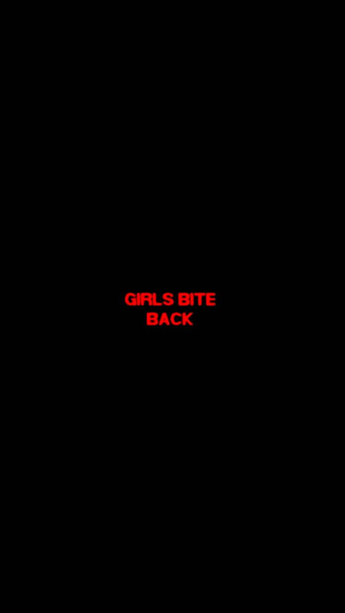 Girls bite back wallpaper phone background aesthetic red black phone background - Dark red