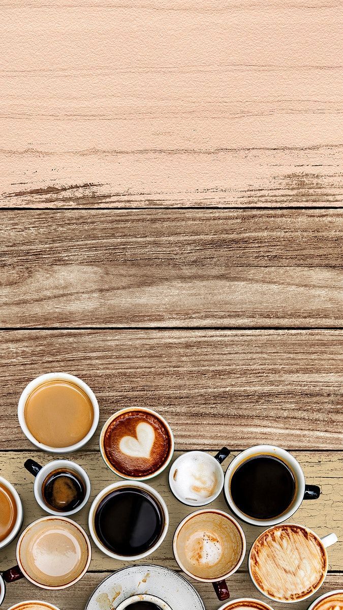 A table with many cups of coffee on it - Coffee