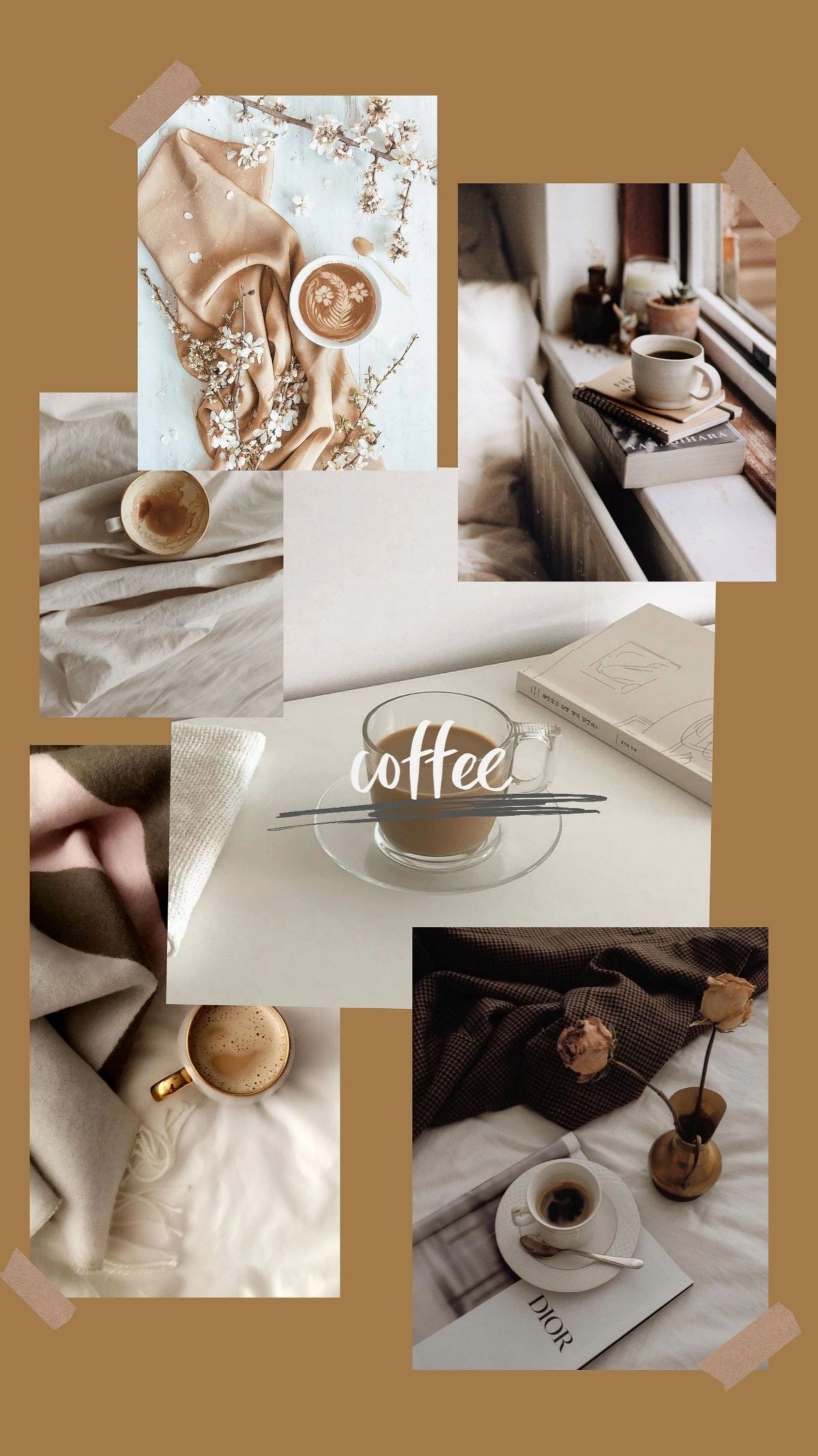 coffee aesthetic wallpaper. Smartphone hintergrund, Hintergrund iphone, Handy hintergrund