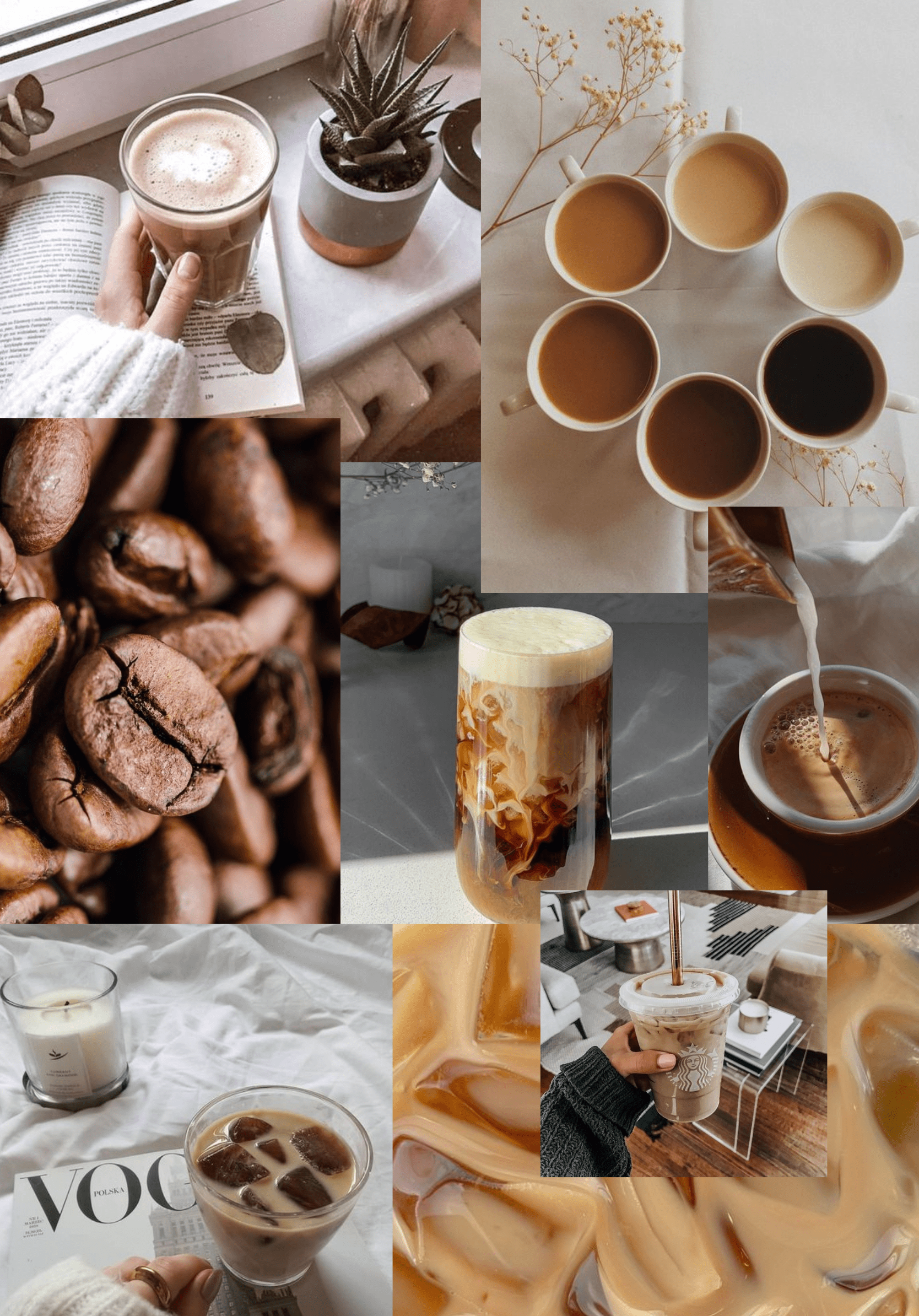 Coffee Aesthetic Wallpaper. Coffee wallpaper iphone, Starbucks wallpaper, Coffee wallpaper