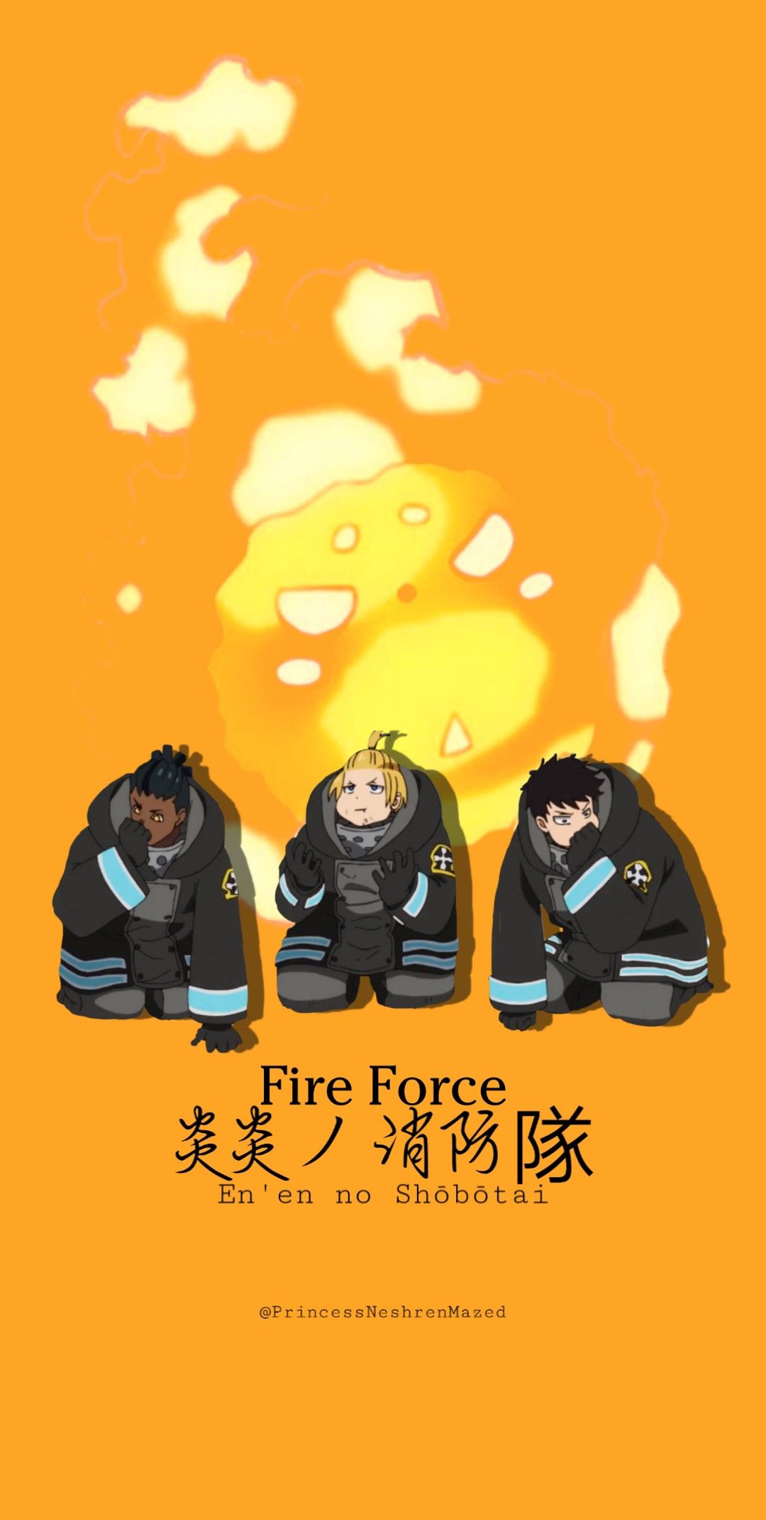 Fire force anime poster - Fire
