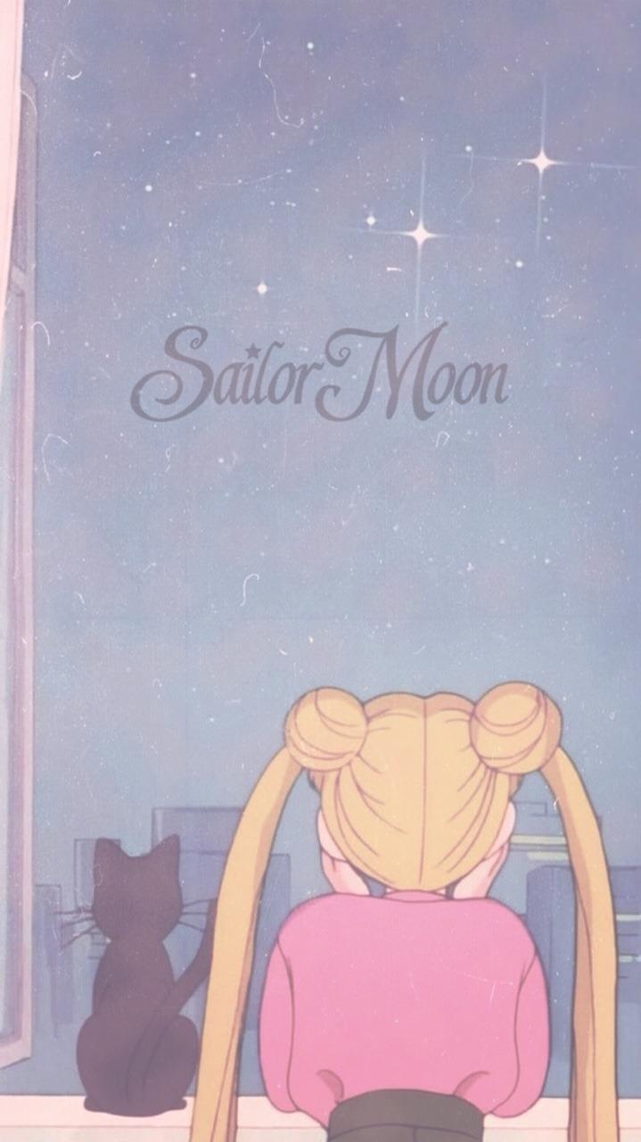 Sailor moon, anime, and kitty image - Sailor Mars, Sailor Moon