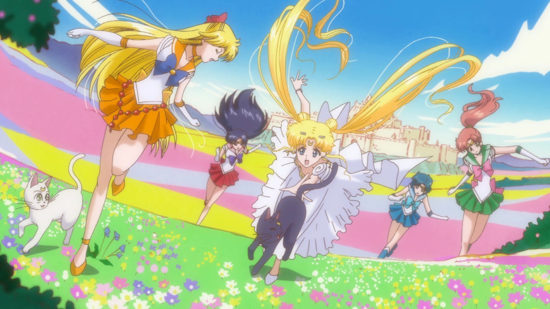 Sailor moon crystal act 19 the girls run away from the castle - Sailor Moon