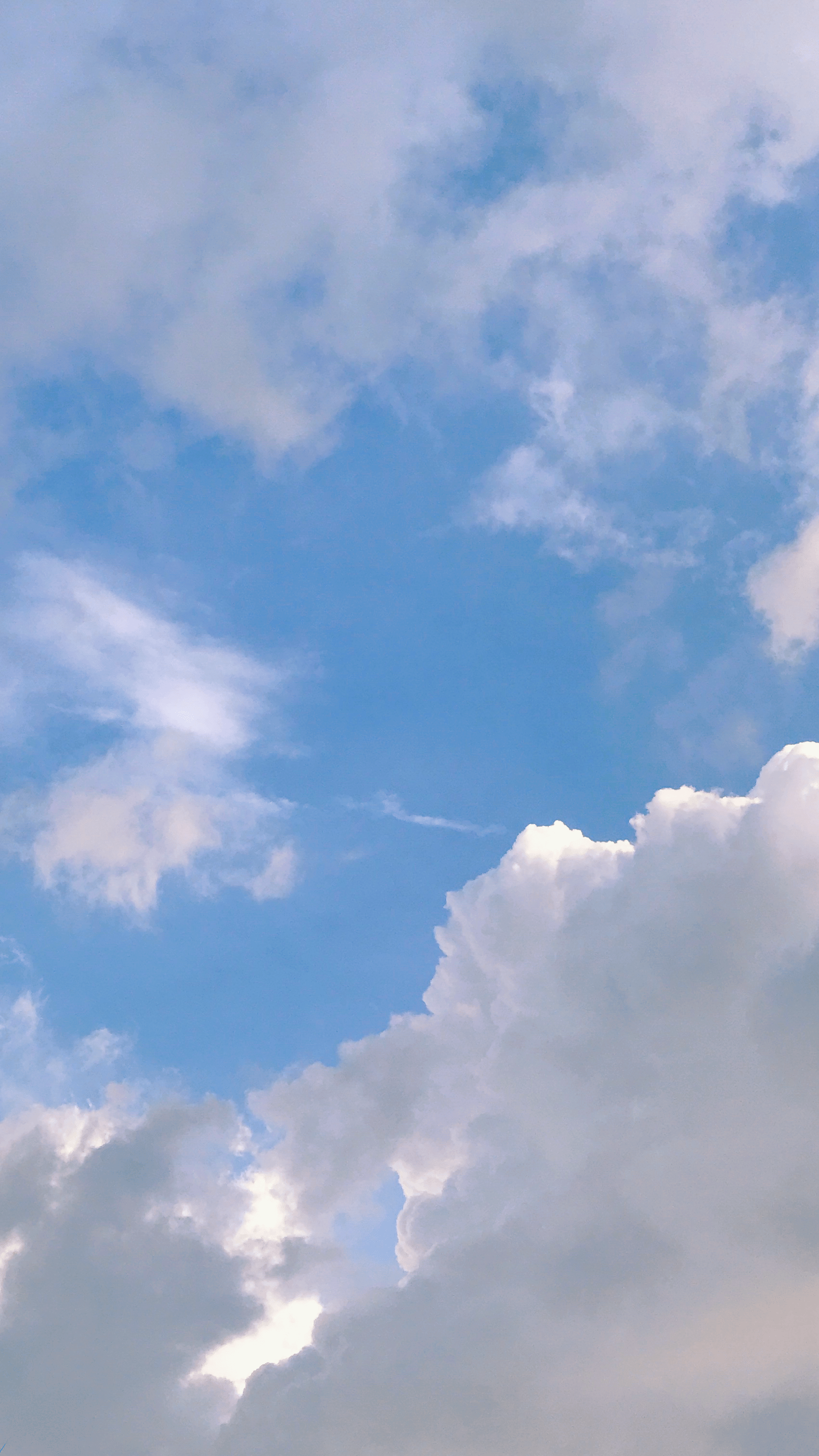 Blue sky. Sky aesthetic, Blue sky wallpaper, Blue sky photography