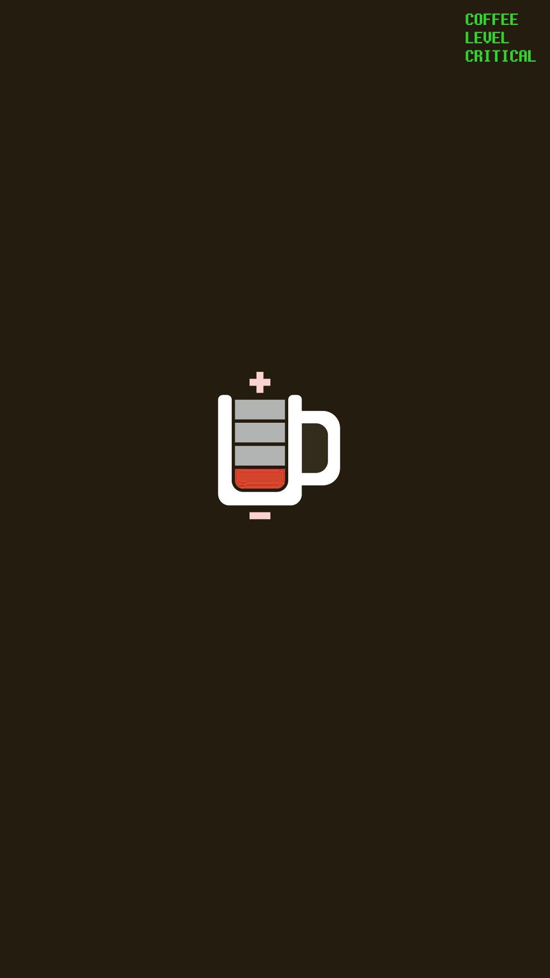 Minimalistic coffee wallpaper for your phone. - Coffee