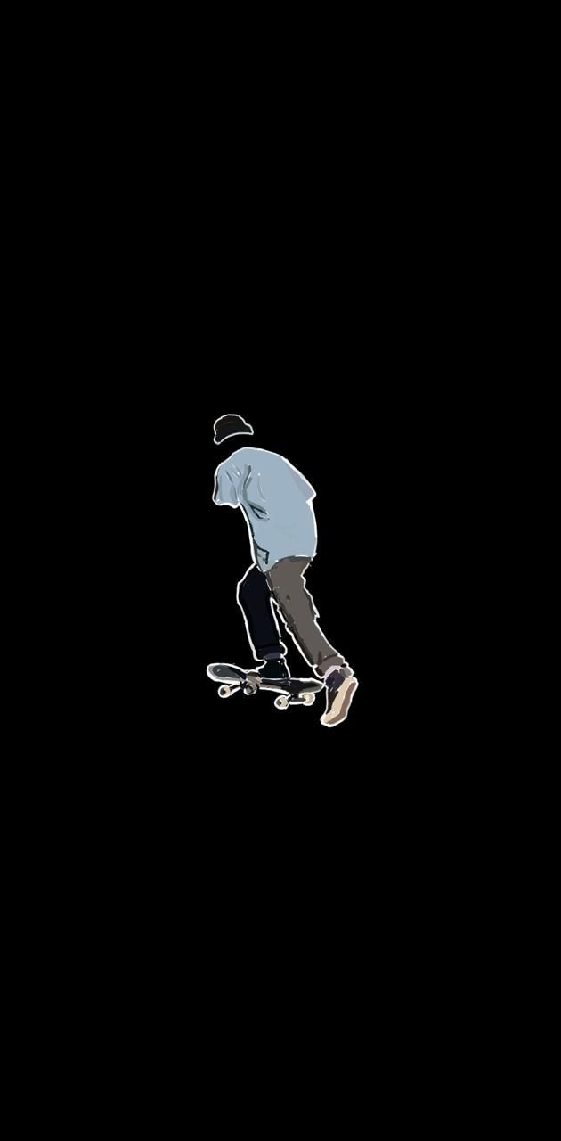 A man riding his skateboard on the street - Skate, skater