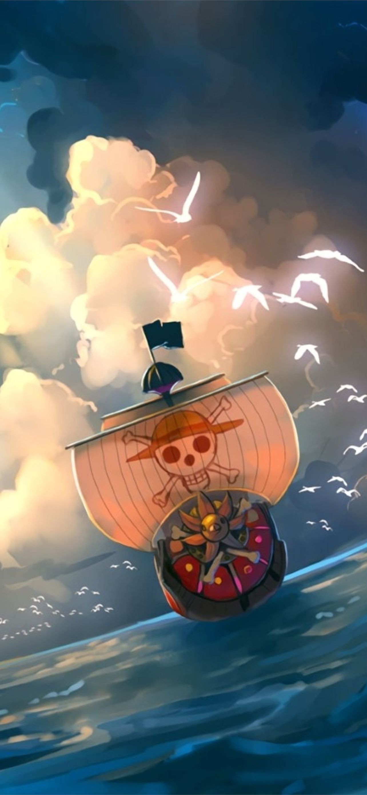 Download wallpapers One Piece, anime, Straw Hat Pirates, Thousand Sunny, 4k, new, One Piece anime, One Piece season 9, One Piece series, One Piece art for desktop and mobile devices in high resolution - One Piece