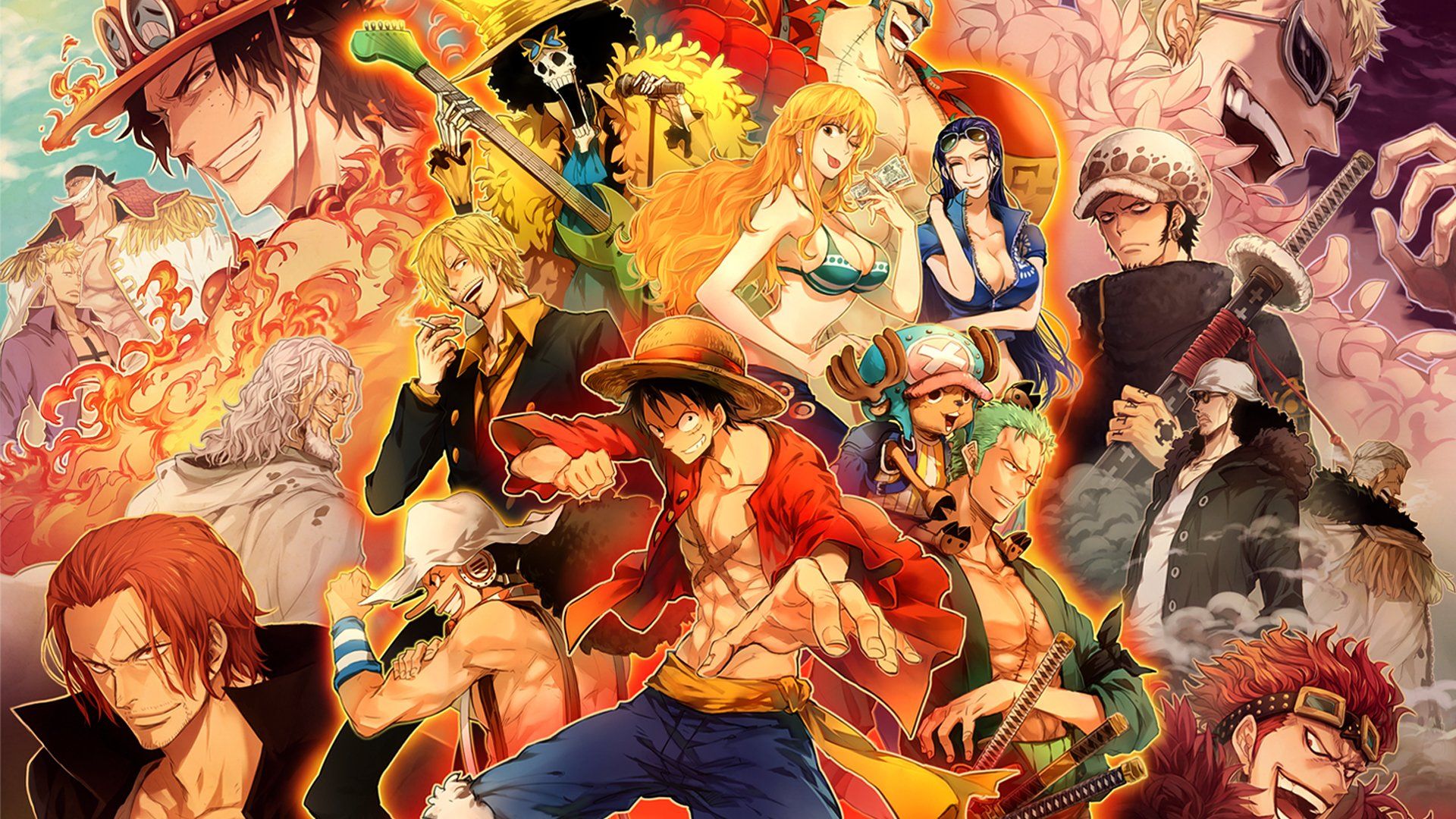 One Piece Wallpapers Top Free One Piece Backgrounds Wallpaperaccess - One Piece