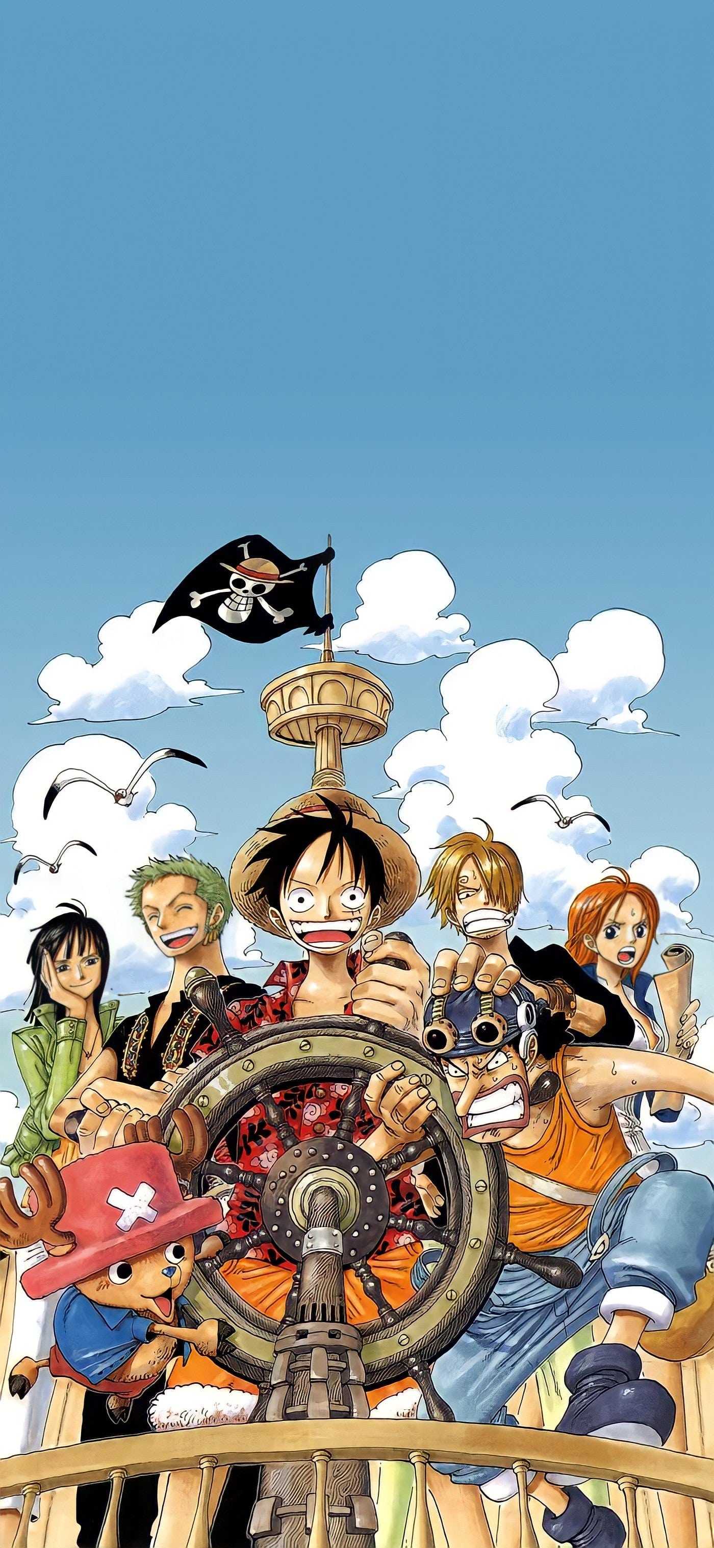 One Piece Anime iPhone Wallpaper