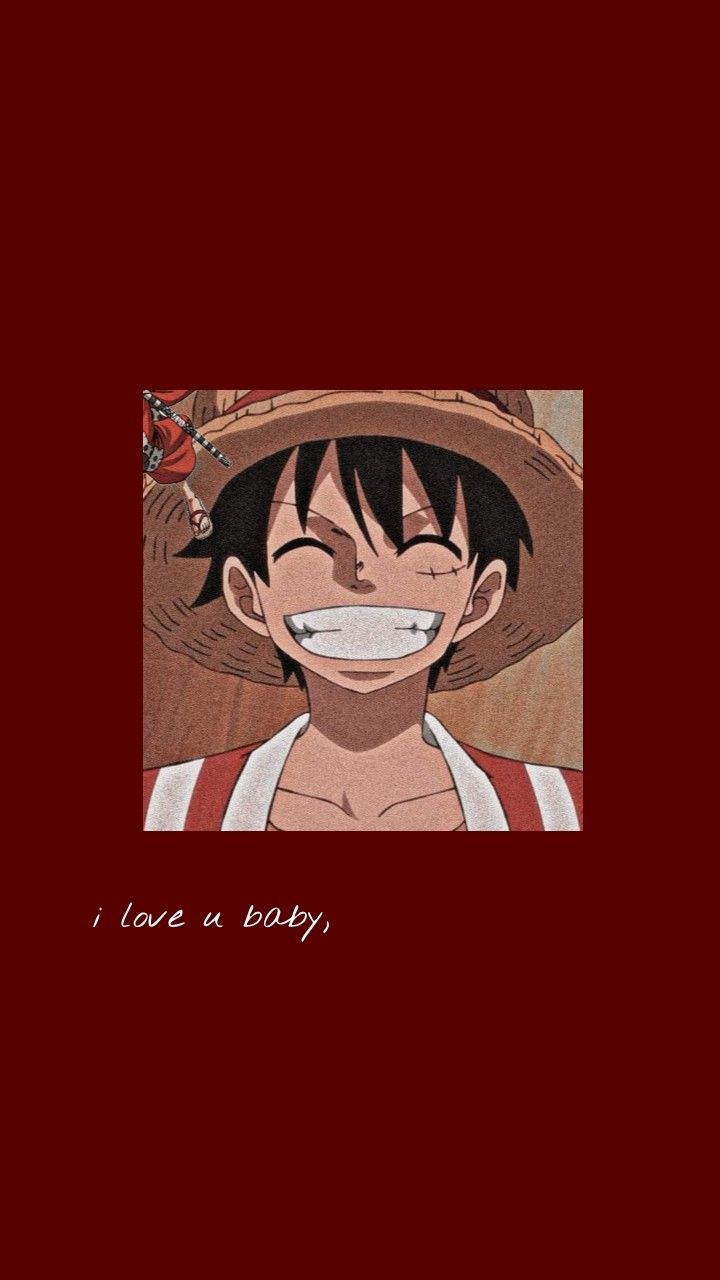 Luffy wallpaper// aesthetic. Anime background, Luffy, Anime