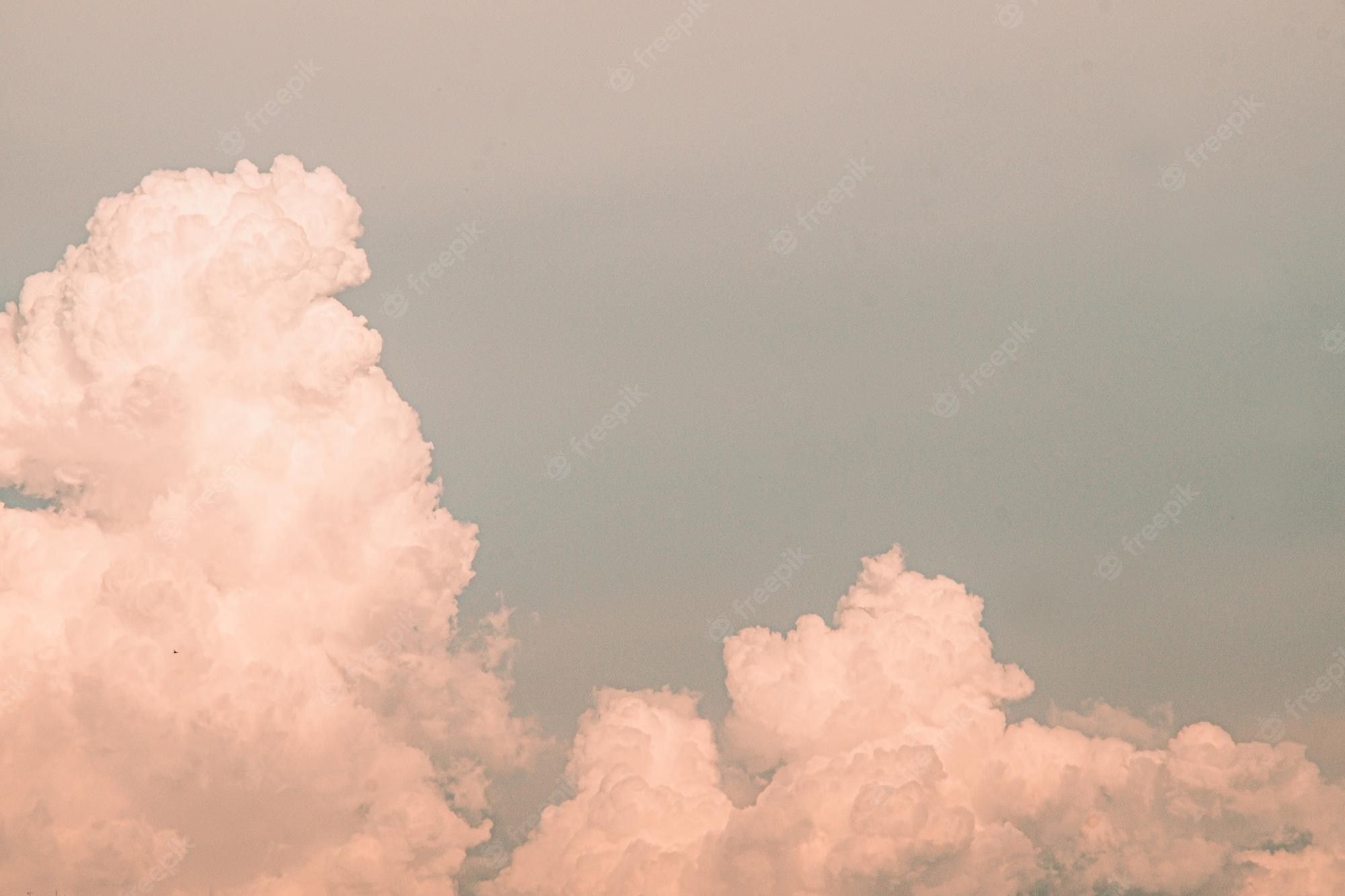 A sky with clouds - Vintage clouds, cloud