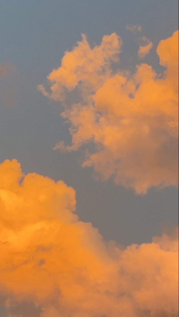 A plane flying through the sky at sunset - Vintage clouds