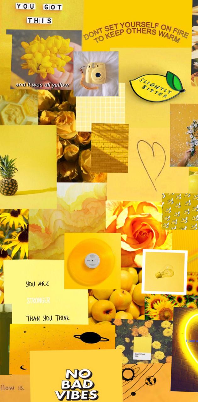 Yellow Aesthetic wallpaper