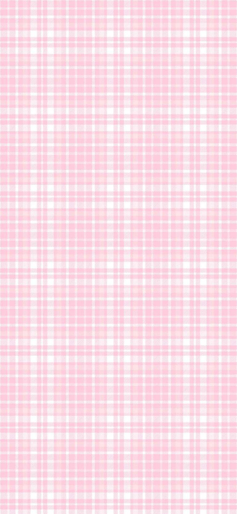 Pink Aesthetic Picture : Pink Plaid Wallpaper