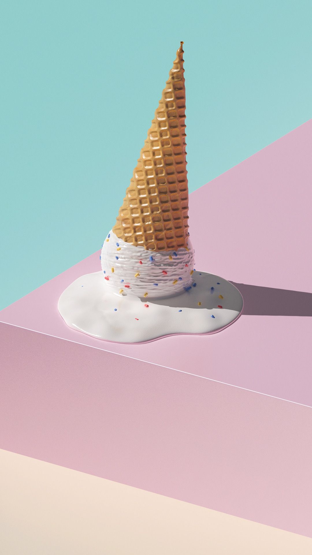 Ice Cream Aesthetic Summer Wallpaper