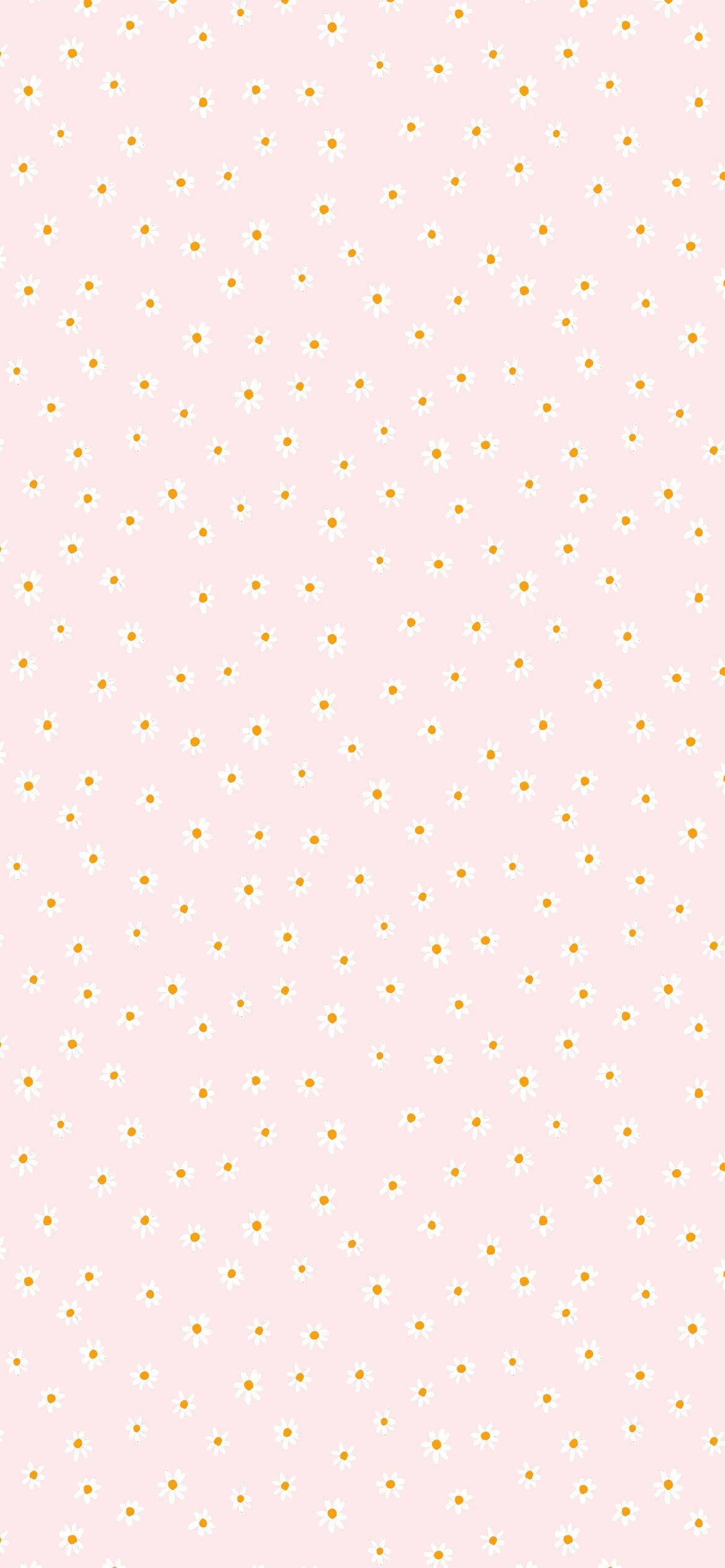 A pink background with white dots - Hot pink, light pink