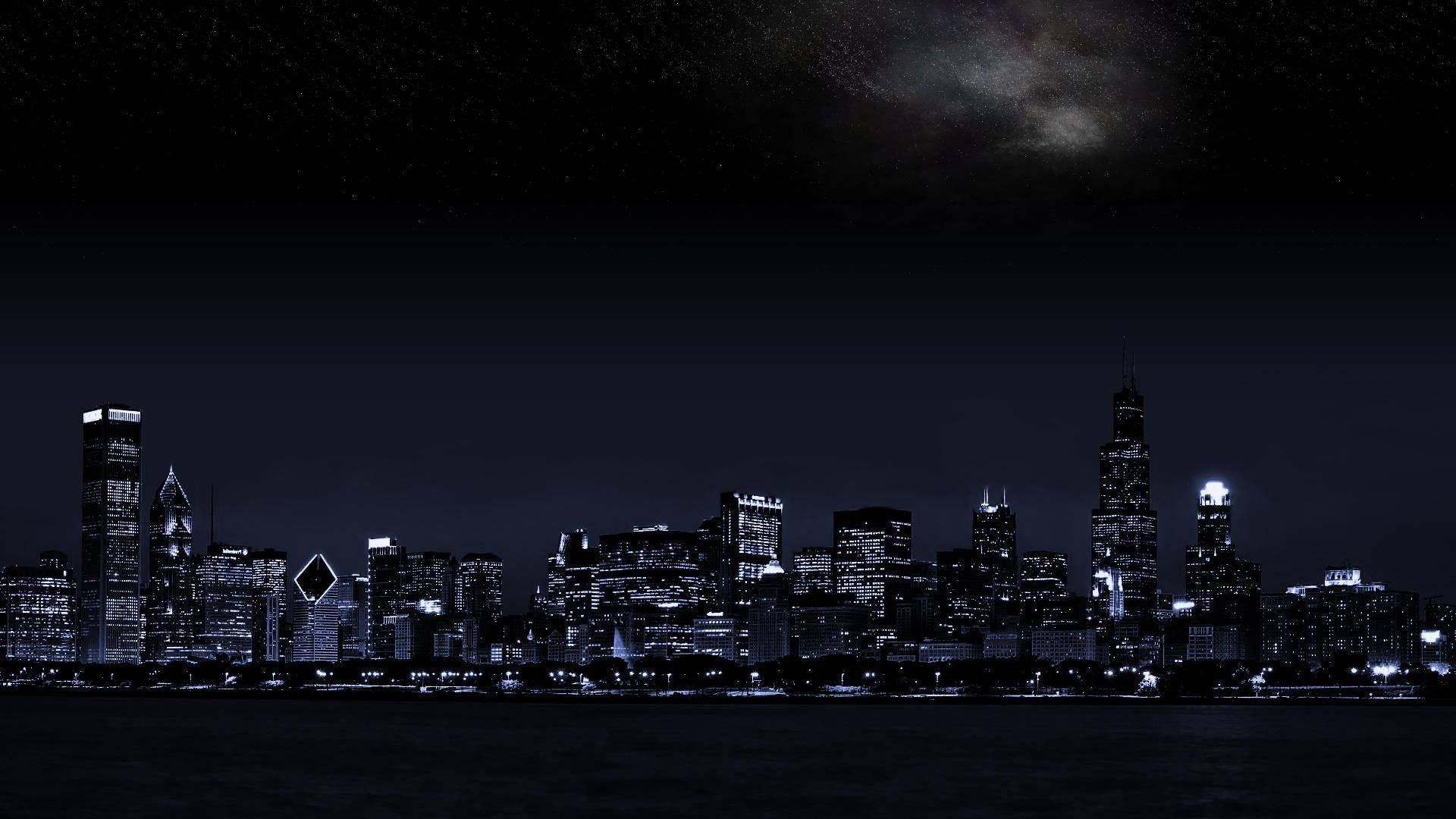 Download Night City Aesthetic Wallpaper