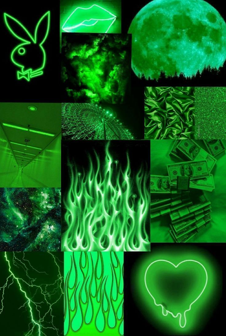 Neon Green aesthetic ✨