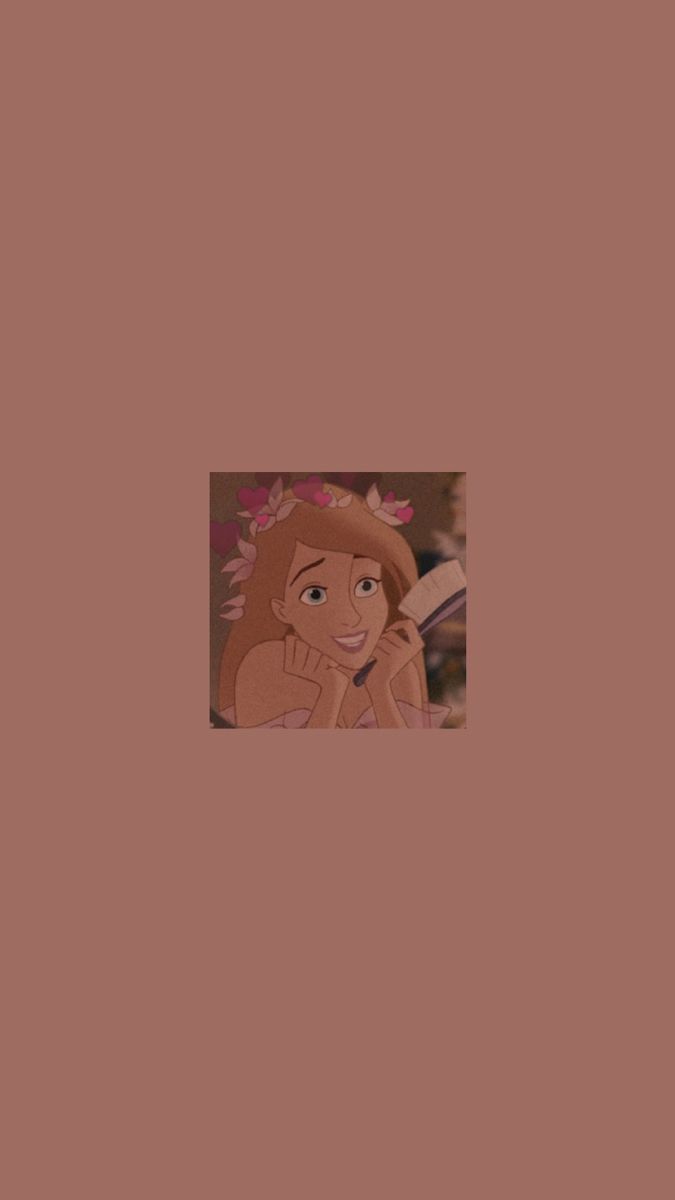 A brown background with an animated character - Disney