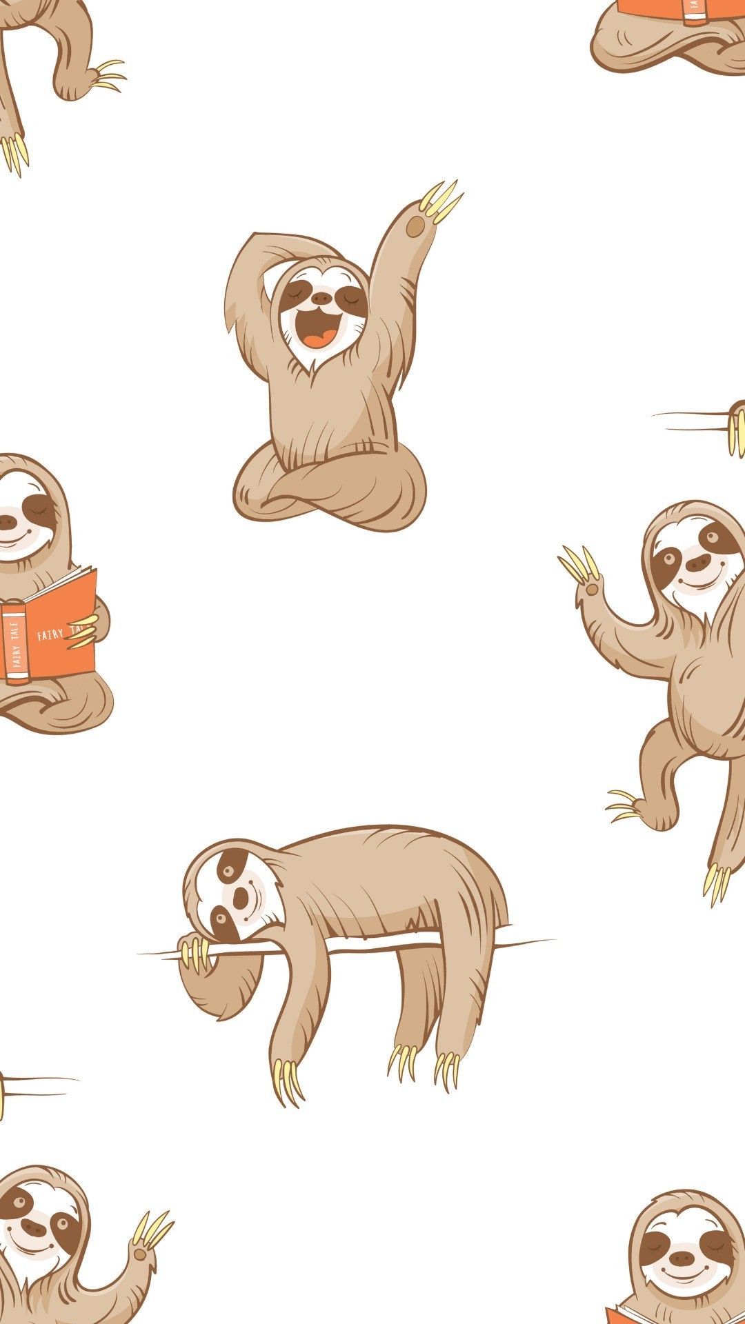 Cute Sloth Wallpaper Free Cute Sloth Background