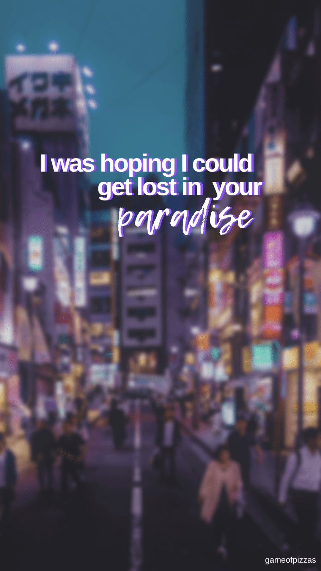 I was hoping I could get lost in your paradise - Shawn Mendes