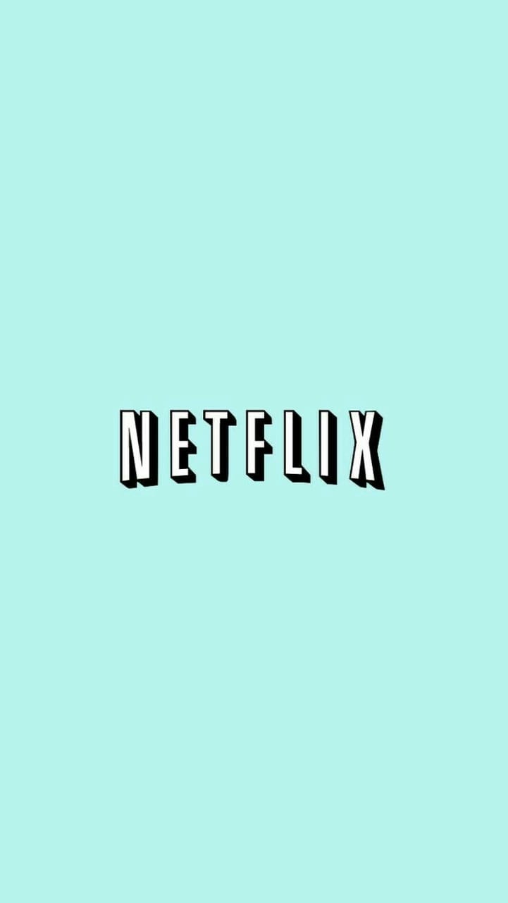 Netflix logo on a blue background - Netflix