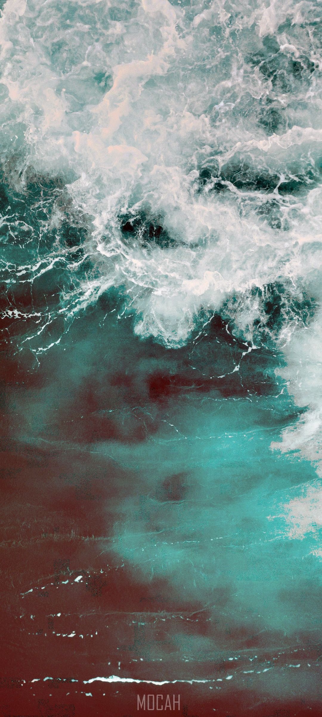 Sea, Blue, Water, Wave, Green, Realme 6 Pro background hd, 1080x2400 Gallery HD Wallpaper
