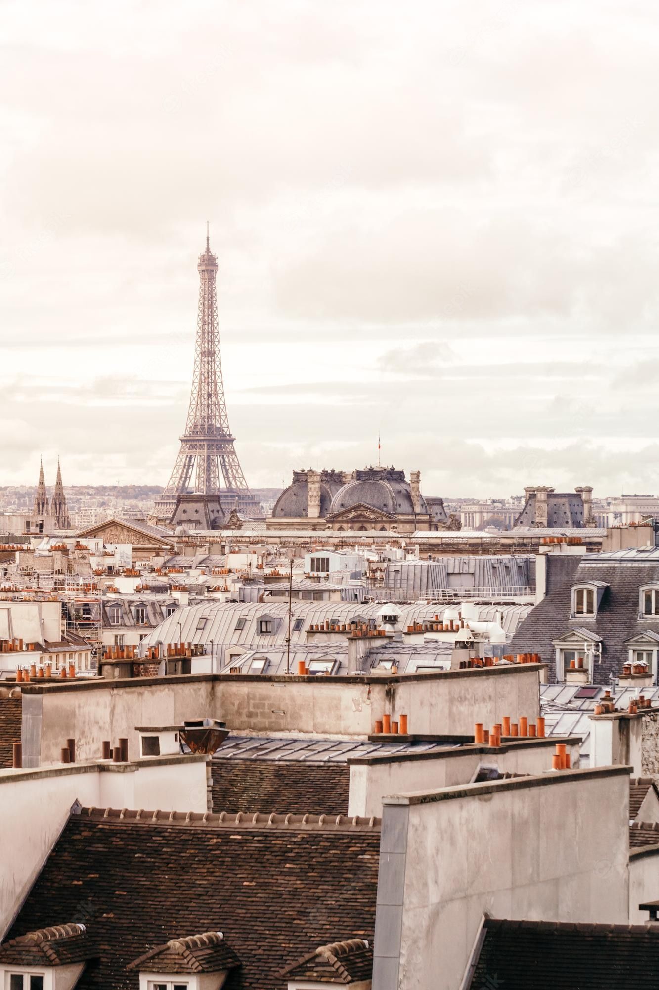 A view of the city from above - Eiffel Tower