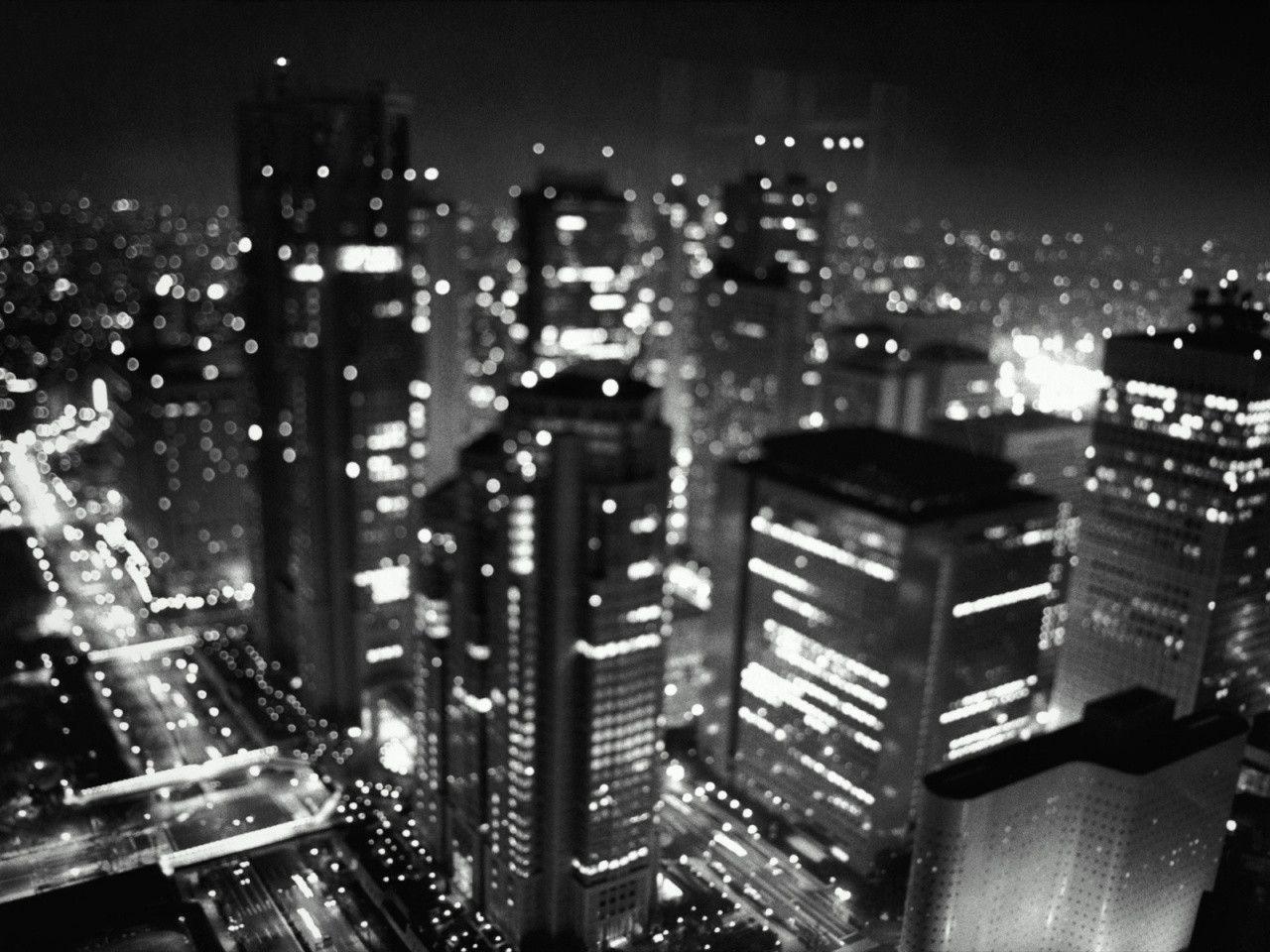 Black and White Aesthetic City Computer Wallpaper Free Black and White Aesthetic City Computer Background