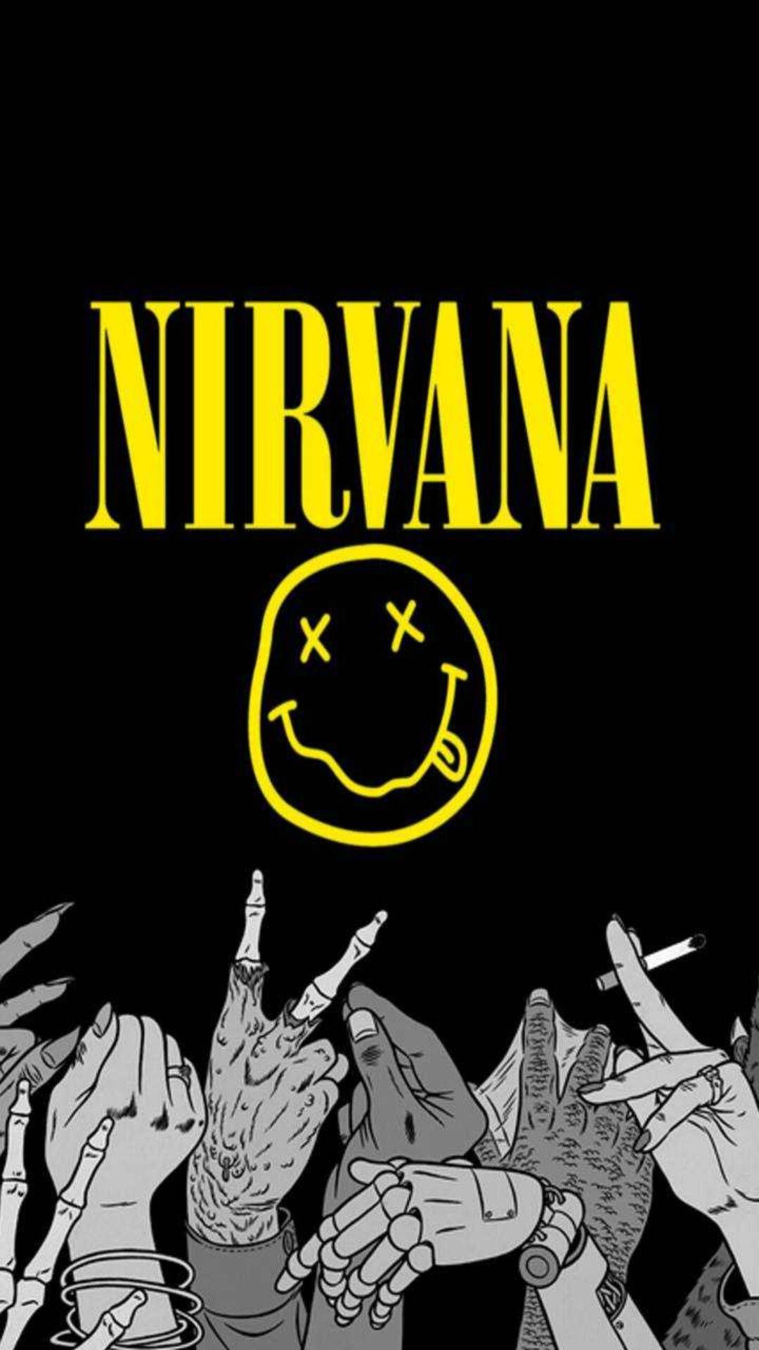 Nirvana iPhone Wallpaper with high-resolution 1080x1920 pixel. You can use this wallpaper for your iPhone 5, 6, 7, 8, X, XS, XR backgrounds, Mobile Screensaver, or iPad Lock Screen - Nirvana