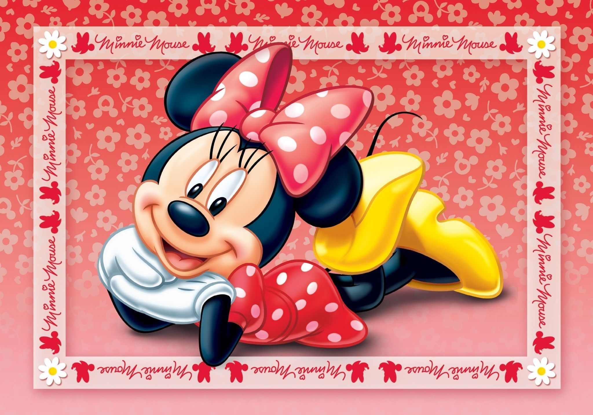 Minnie Mouse is a popular cartoon character - Minnie Mouse