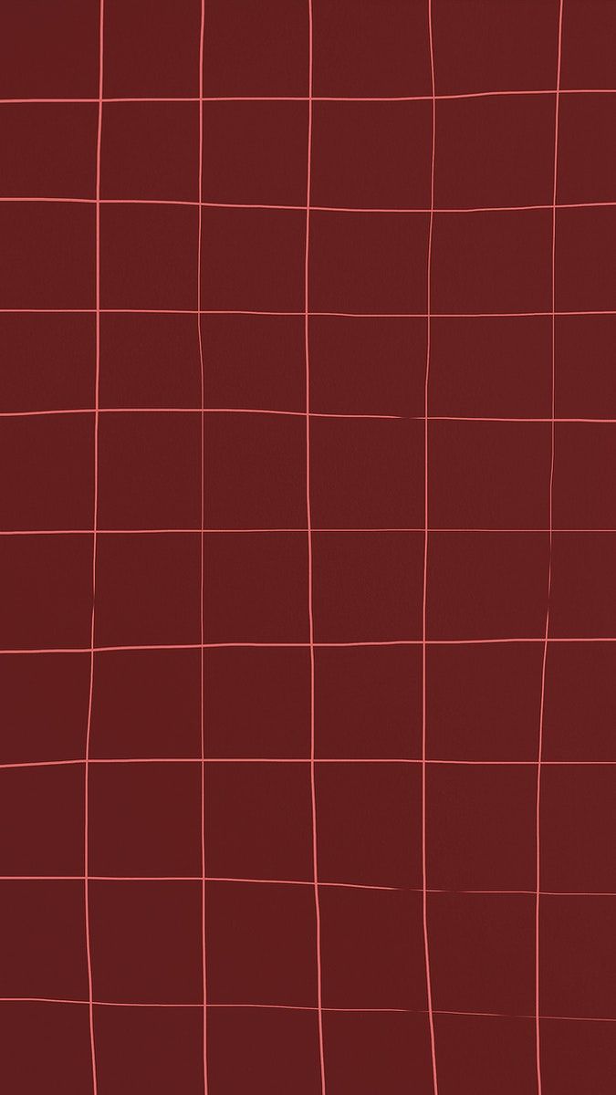 A red grid patterned wallpaper - Crimson