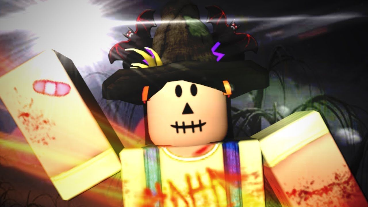 A robot with an evil looking face - Roblox