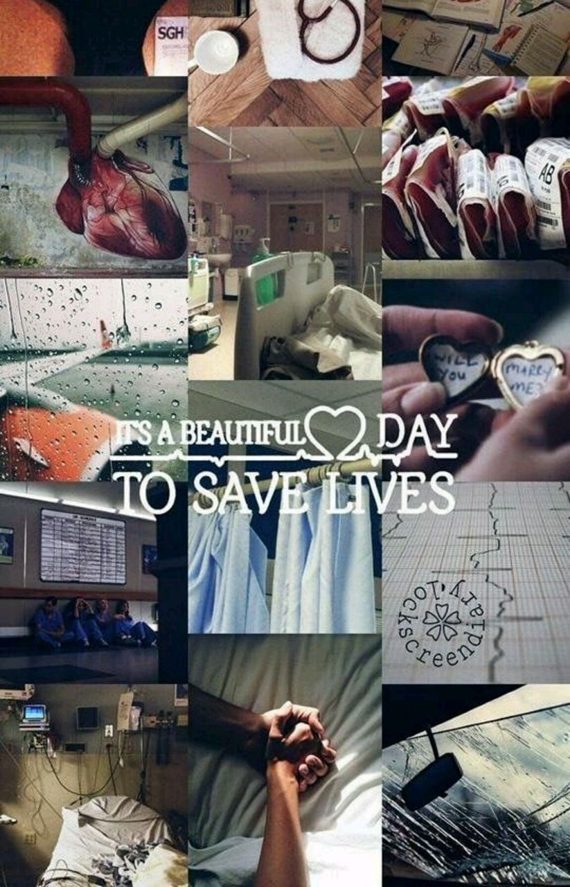 It's a beautiful day to save lives - Grey's Anatomy