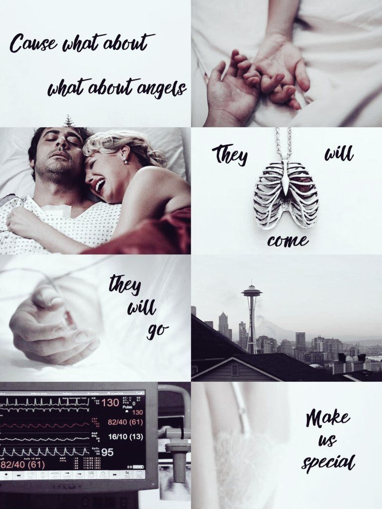 A collage of images from the show Grey's Anatomy. - Grey's Anatomy