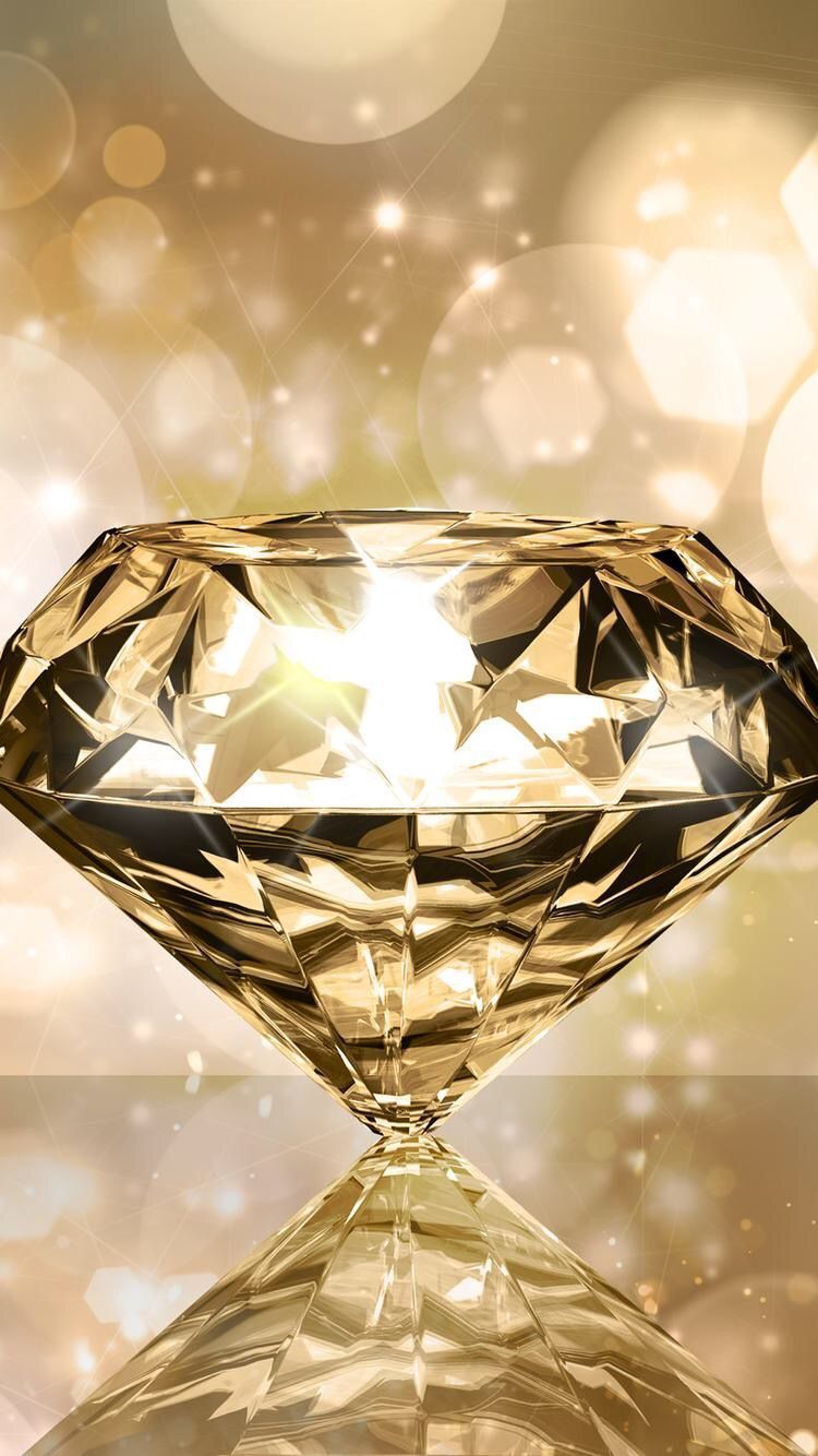 Black and Gold Diamond Wallpaper