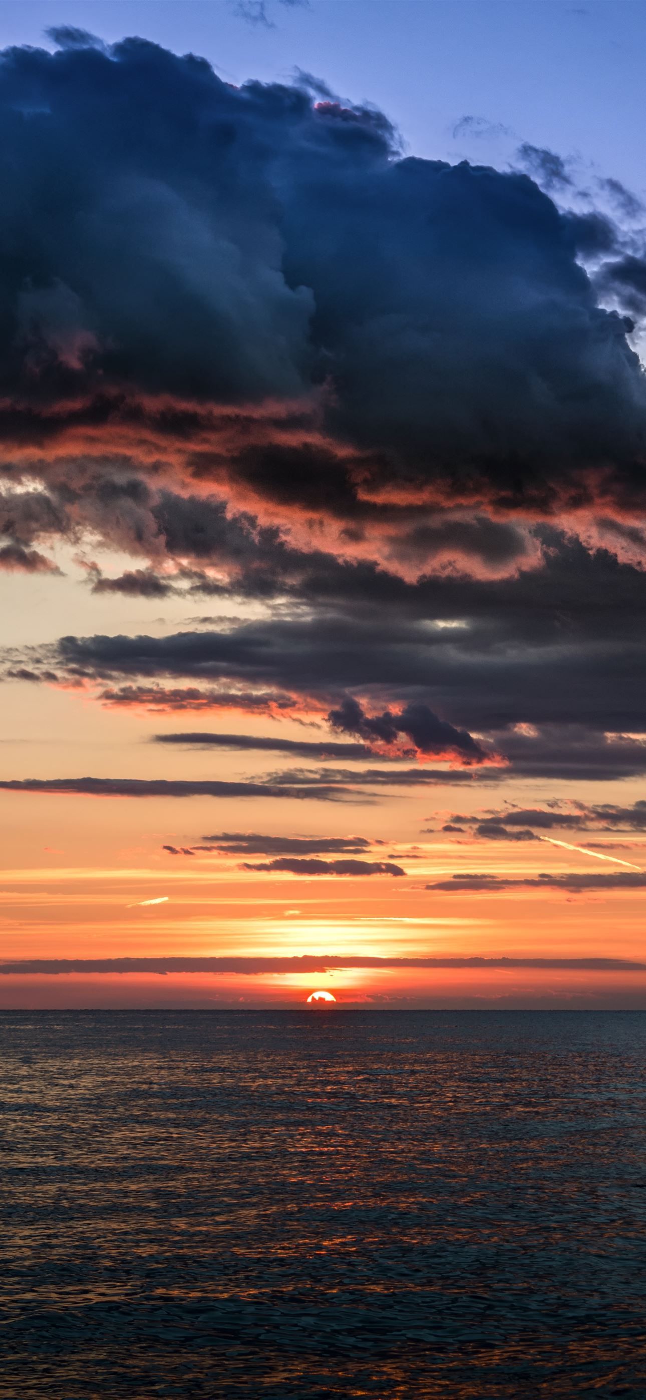 Best Sunset sky iPhone SE HD Wallpaper