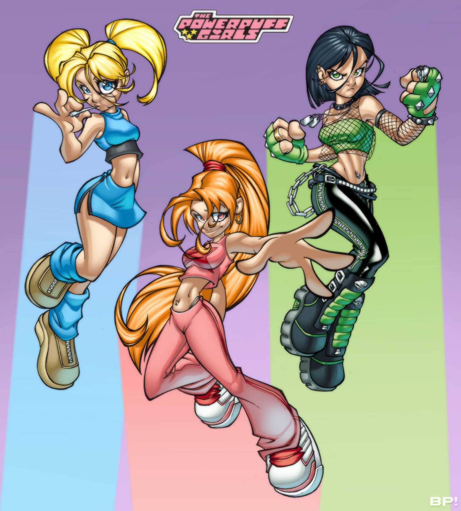 Powerpuff Girls Teen Girls Wallpaper
