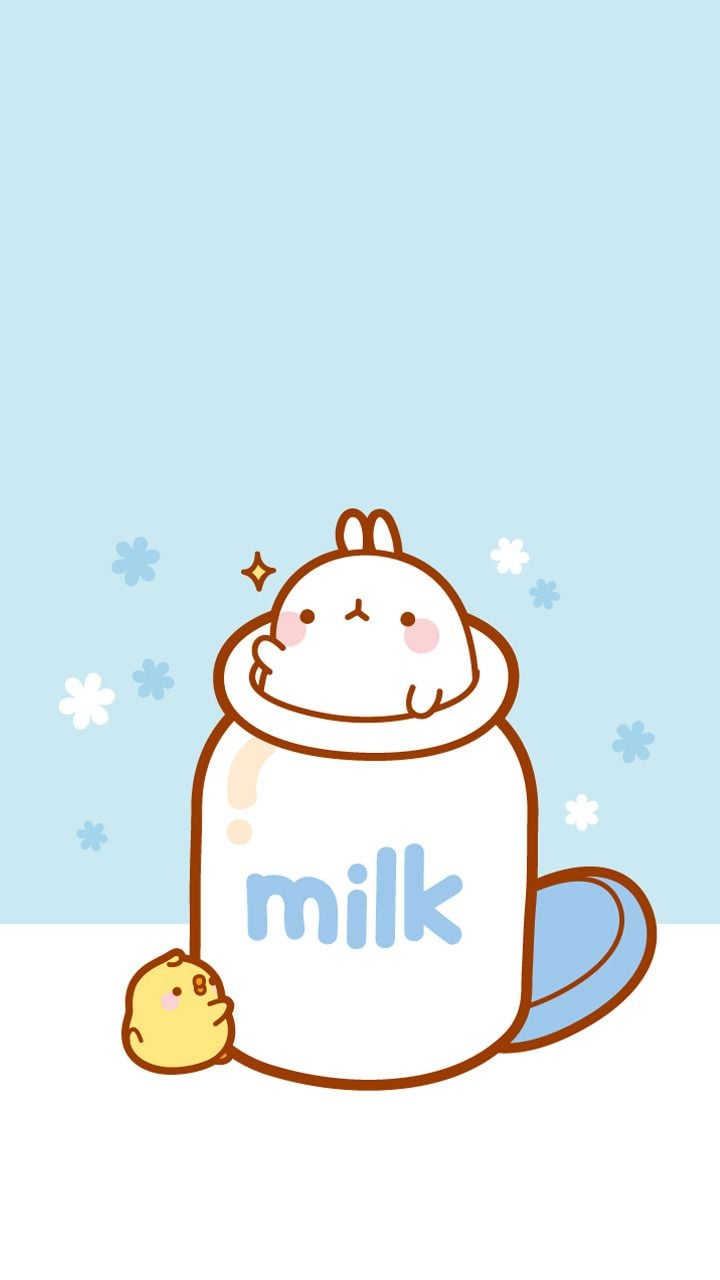 Milk HD Kawaii Wallpaper