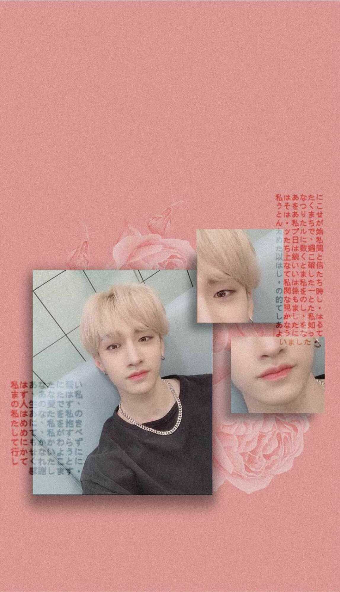 Stray Kids Felix phone wallpaper with the text 