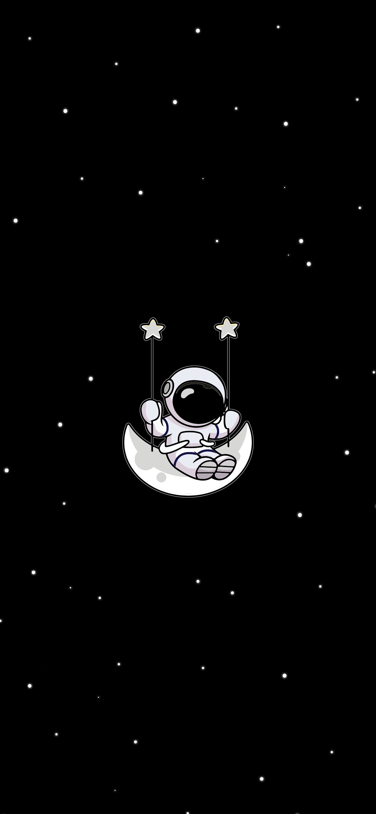 A cute astronaut phone wallpaper - Astronaut