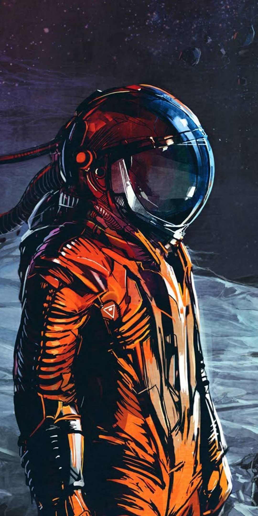Astronaut wallpaper for iPhone with high-resolution 1080x1920 pixel. You can use this wallpaper for your iPhone 5, 6, 7, 8, X, XS, XR backgrounds, Mobile Screensaver, or iPad Lock Screen - Astronaut, space