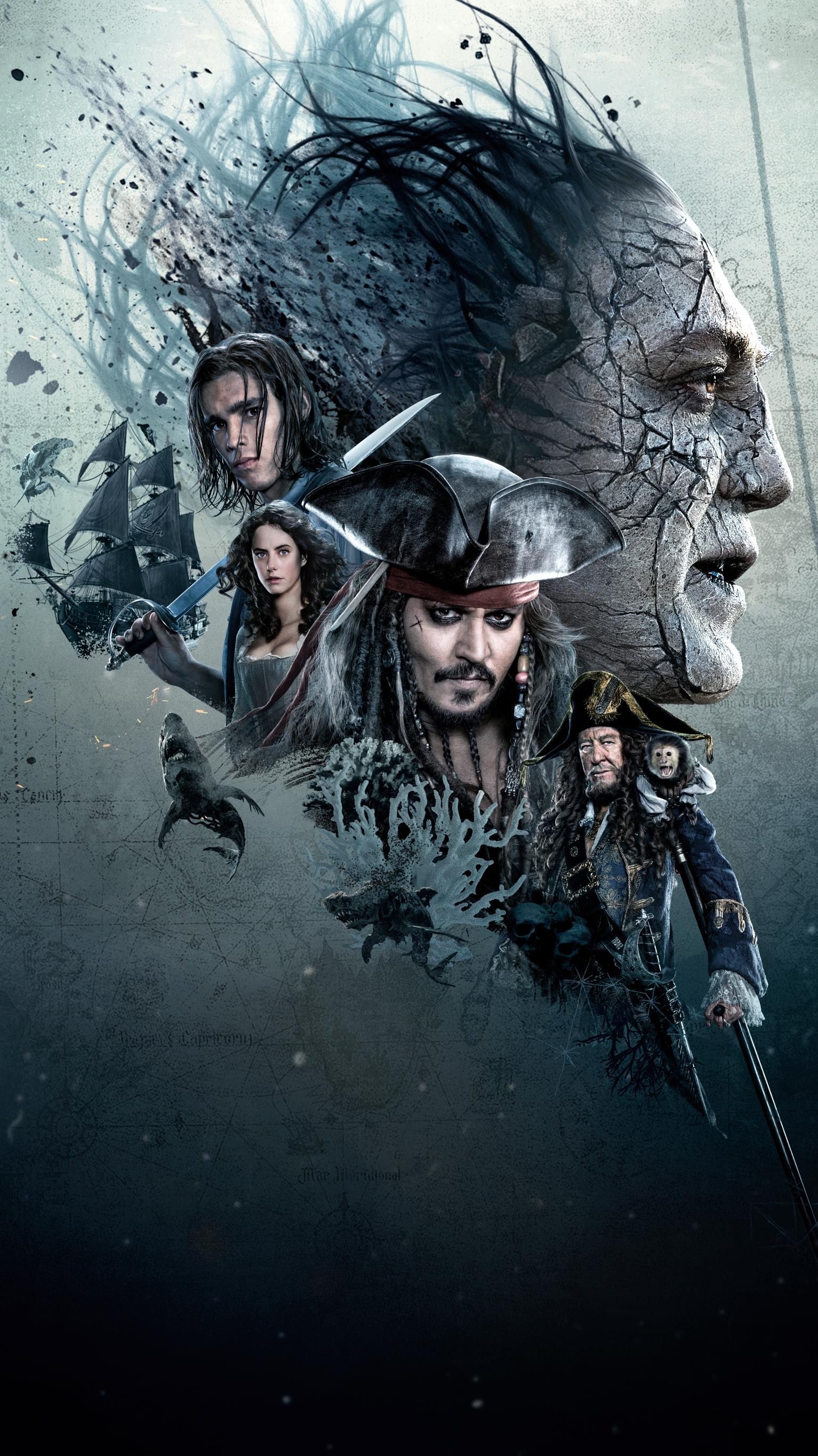 A poster for the movie pirates of caribbean - Pirate