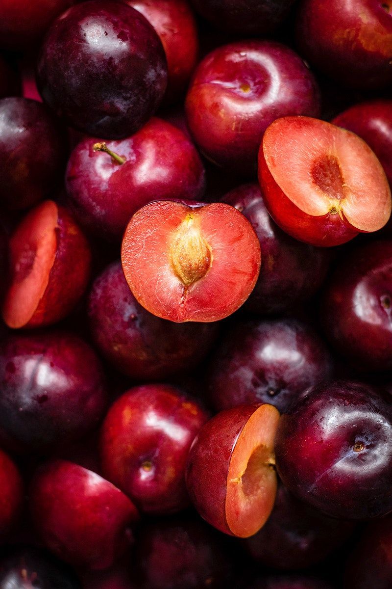 Plum Fruit Background Image and Wallpaper